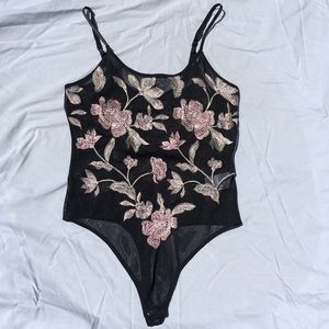 Express sheer body suit